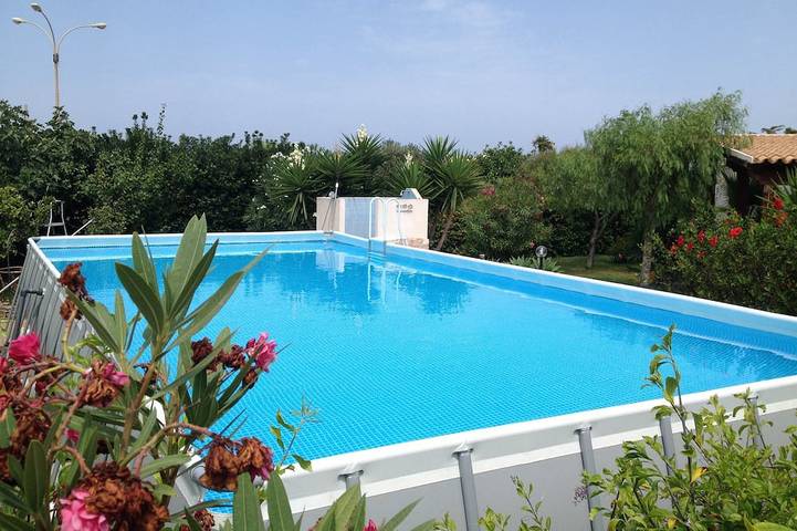 Villa pour 10 personnes, avec jardin et terrasse, animaux acceptés à San Vito Lo Capo