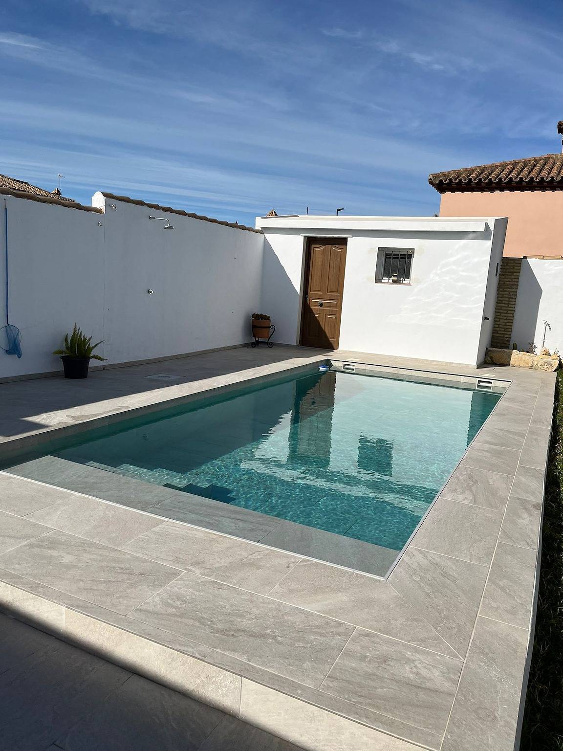 Casa de vacaciones 'El Olivo' con piscina privada, terraza privada y Wi-Fi in Chiclana de la Frontera, Costa de la Luz