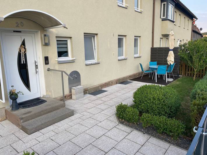 Ferienwohnung für 4 Personen, mit Terrasse, mit Haustier in Wildflecken