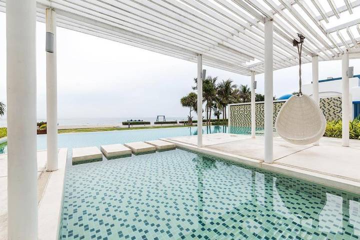 Apartamento de vacaciones para 6 personas, con vistas y piscina para niños además de jardín y piscina - 1