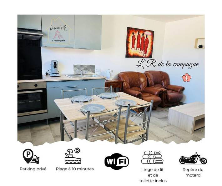 Location de vacances pour 4 personnes, avec terrasse, animaux acceptés dans Saint-Omer-Capelle