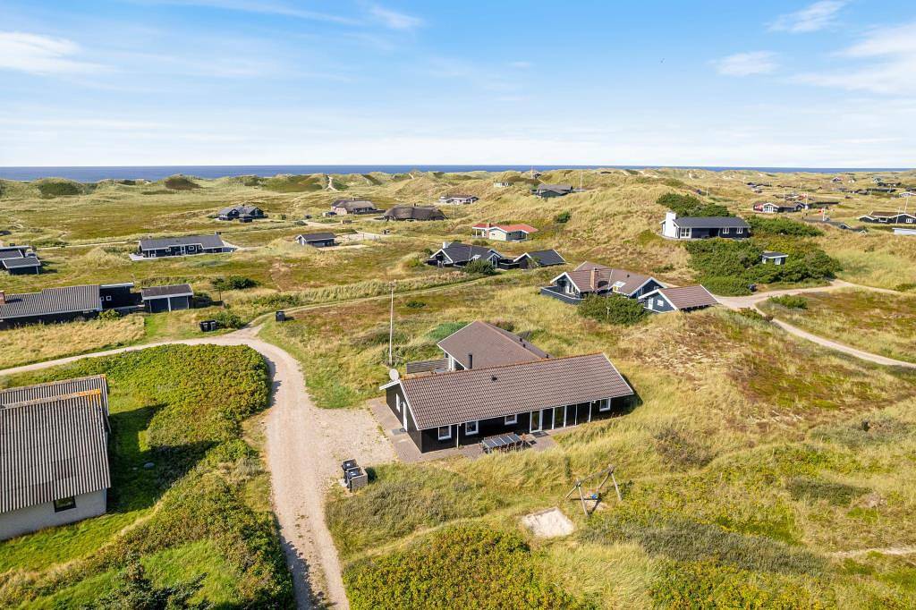 Gemütliches Ferienhaus mit Pool, Whirlpool und Sauna, 2 Hunde in Ringkøbing, Holmsland Klit
