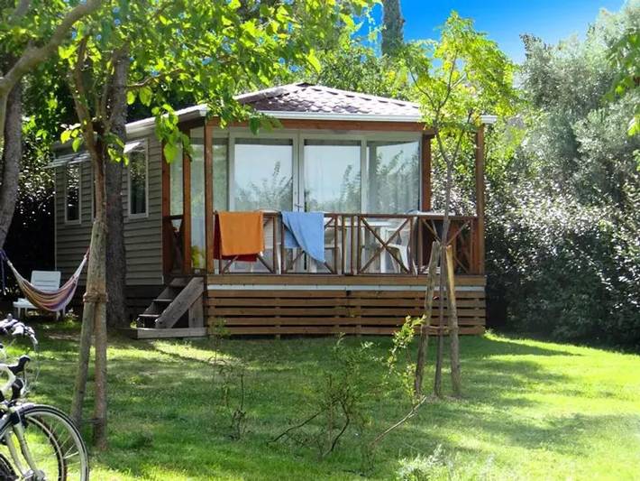 Mobil home pour 6 personnes, avec bassin pour enfant à Châteauneuf-de-Gadagne - 3