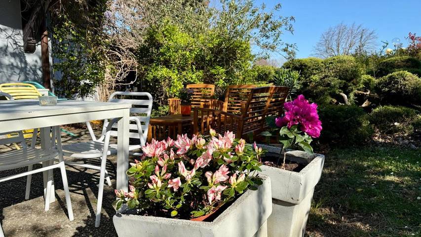 Hôtel pour 4 personnes, avec Balcon et Terrasse ainsi que Jardin et Piscine dans Safari Peaugres - 3