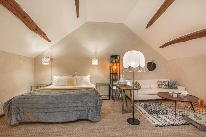 Location de vacances pour 4 personnes, avec vue et terrasse à Saint-Martin-en-Bière - 4