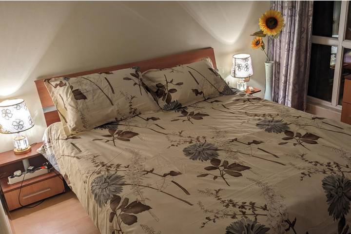 Holiday apartment for 5 people, with lake view and garden as well as pool in Sunny Beach