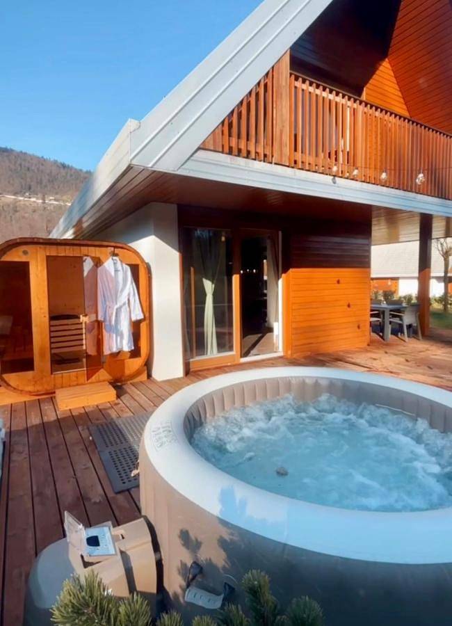 Lux Chalet - Sauna and Hot Tub in Karawanken und Bachergebirge, Untersteiermark