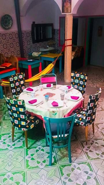 Riad pour 4 personnes, avec terrasse à Saïdia