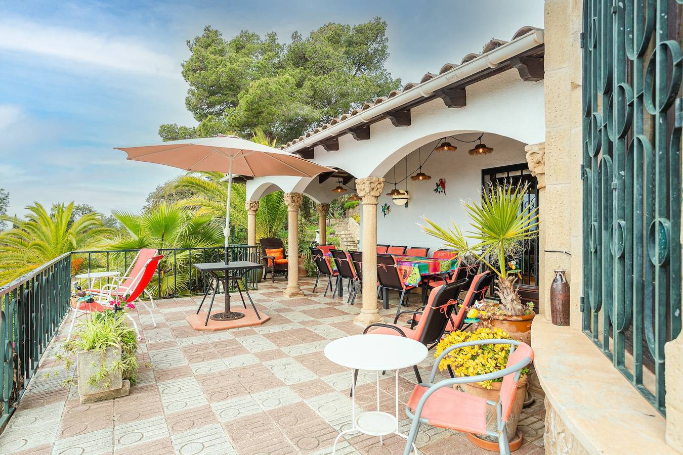 Vakantiehuis 'Vista Al Mar' met zeezicht, Wi-Fi en airconditioning in Canyelles, Tossa de Mar