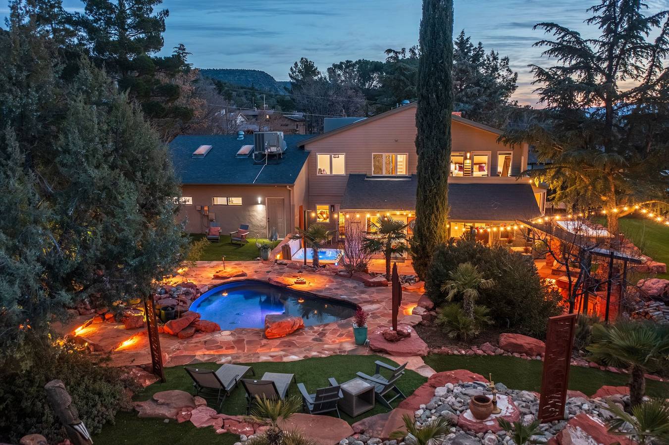 Enchanted Desert Oasis - 5 Bd, 3.5 Ba Sleeps10 in Oak Creek, Oak Creek Canyon