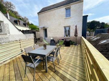 Gîte pour 4 personnes, avec terrasse à Langeais