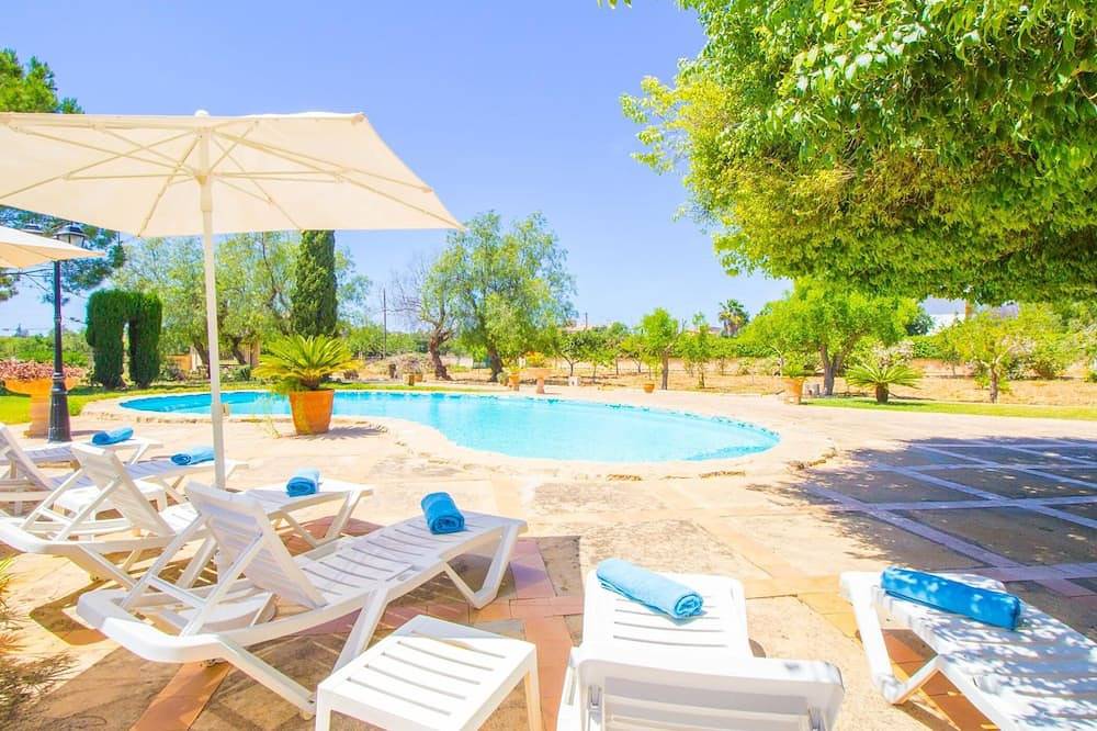 Villa „Cas Moliner“ mit Wlan, Klimaanlage und privatem Pool in Son Sardina, Palma