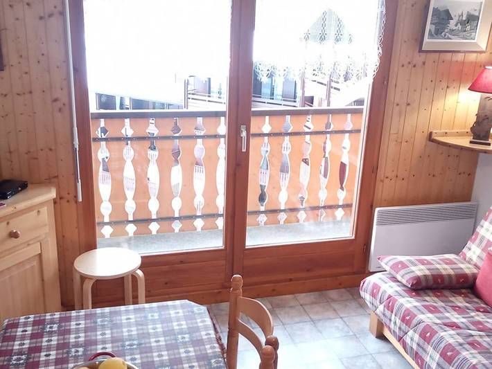 Gîte pour 4 personnes, avec balcon à Le Biot