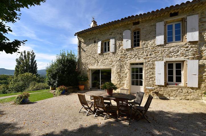 Gîte pour 8 personnes, avec piscine ainsi que jardin et terrasse, animaux acceptés dans la Drôme - 4
