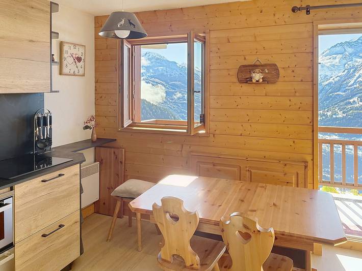 Chalet pour 6 personnes, avec Balcon dans La Rosière