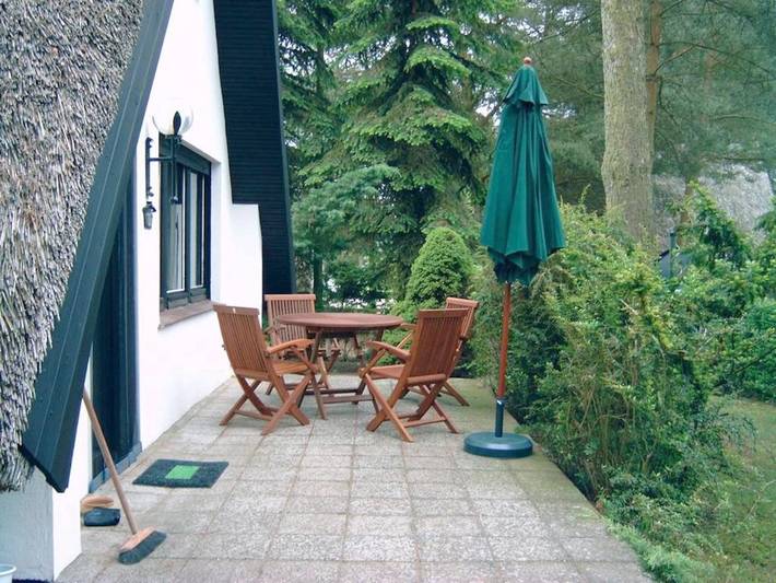 Ferienhaus für 4 Personen, mit Terrasse und Garten sowie Ausblick in Quilitz