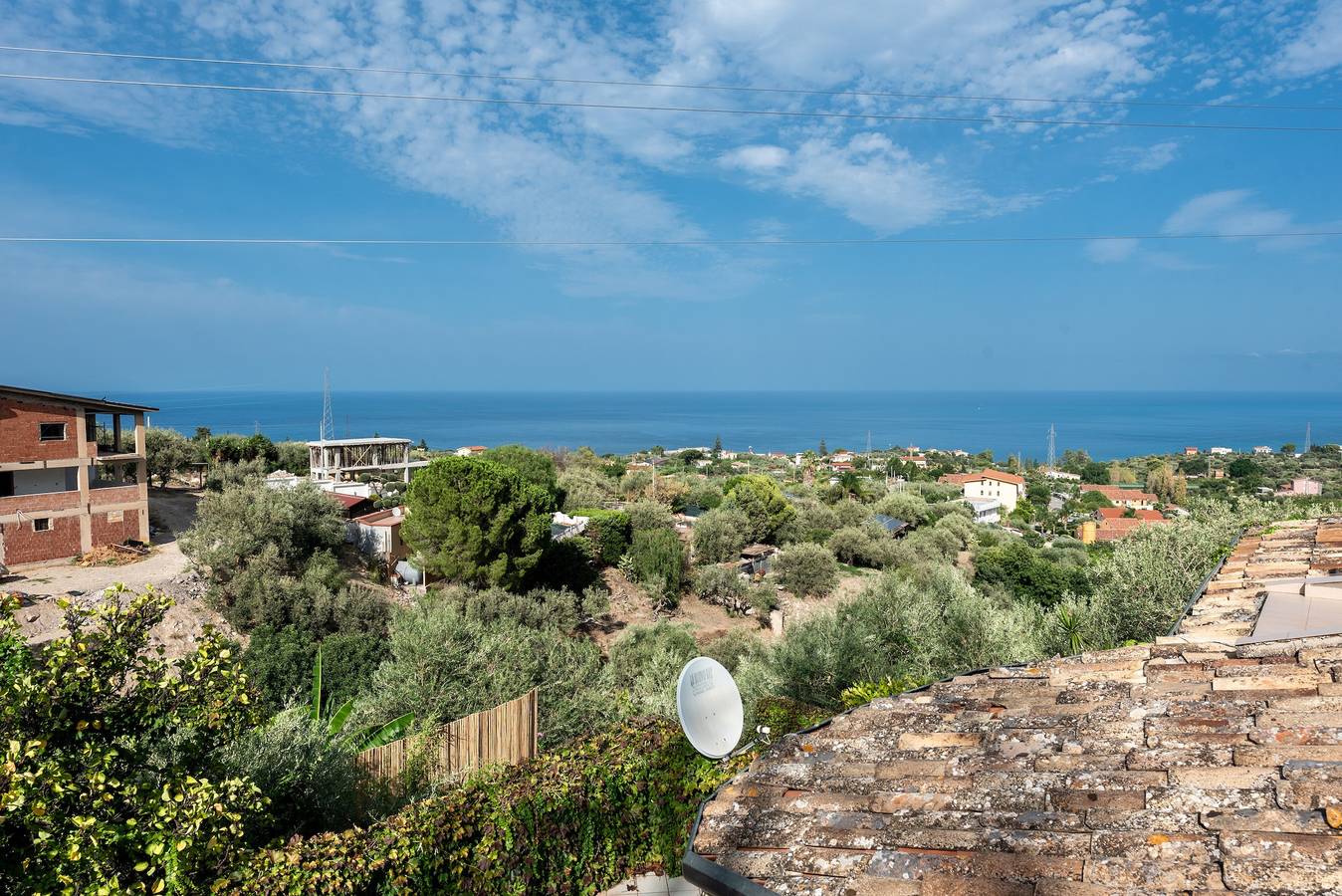 Casa de vacaciones 'Villa Dora' con vistas al mar, terraza privada y jardín privado in Trabia, Provincia de Palermo