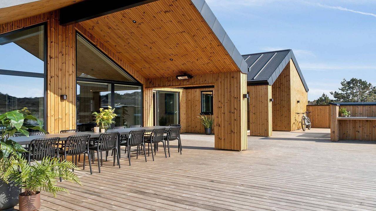 Ferienhaus für 16 Personen (230 m²) in Spøttrup in Henne, Filsø See