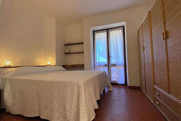 Panoramic sea view villa with large garden in Villaggio Mandorli, Villasimius