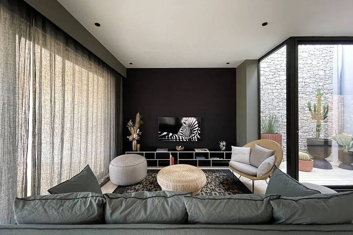 Location de vacances pour 8 personnes, avec balcon et jardin à Pujaut - 3