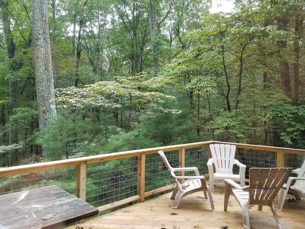 A-Frame-Kabinenflucht in George Washington National Forest, Lost River Area, Wv in Seneca Rocks
