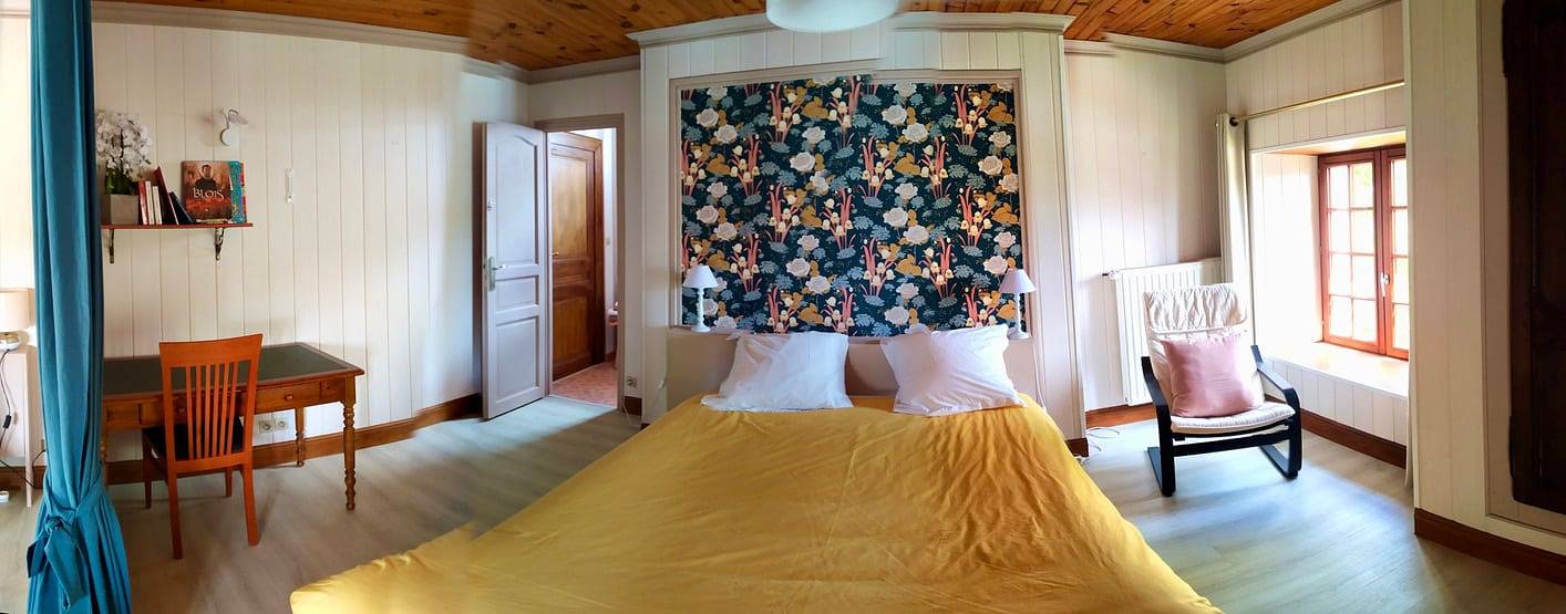 Chambres d'hôtes Le Clos Fleuri - Chambre Acacia in Vineuil, Région de Blois