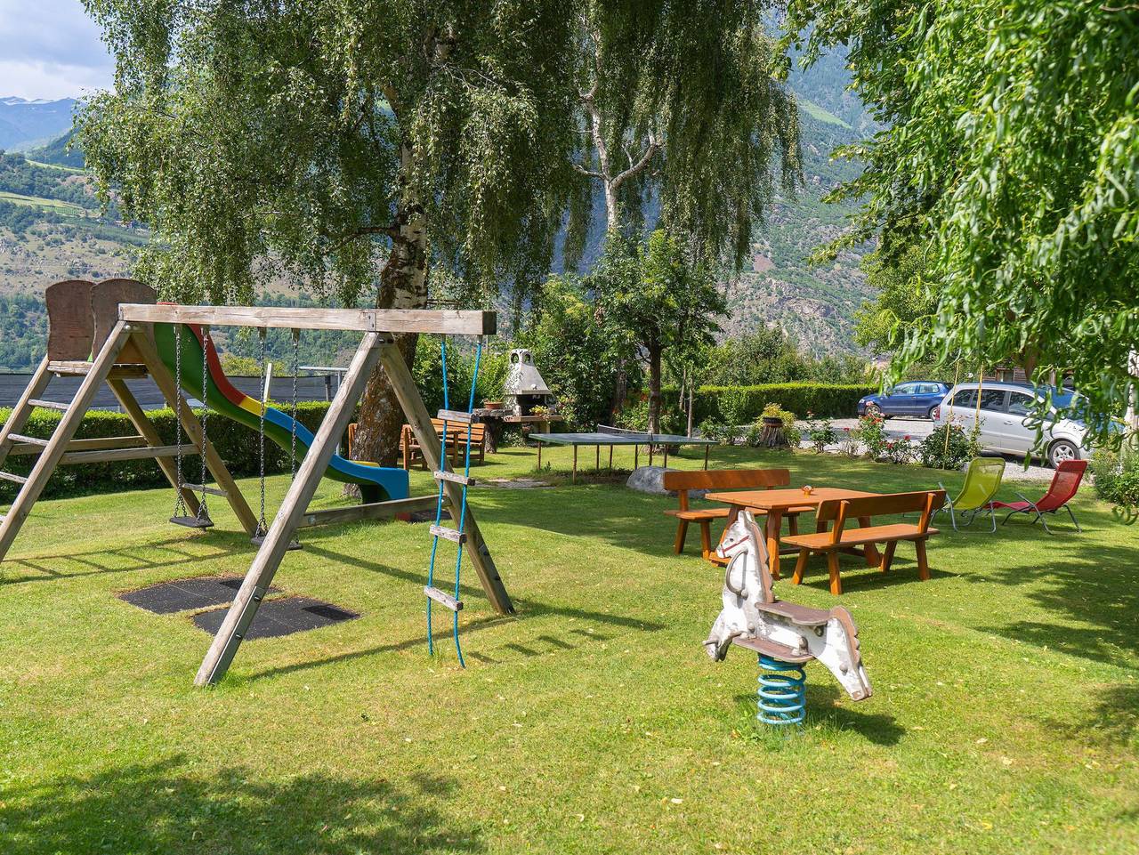 Ganze Ferienwohnung, Pension Baumgarten - Doppelzimmer in Tabland, Naturns