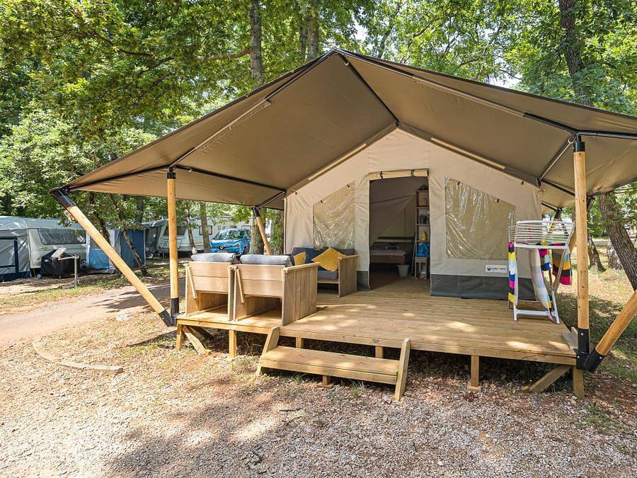Camping Aminess Maravea - Safarizelt 5 personen - Safarizelt Comfort in Dajla, Umag und Umgebung