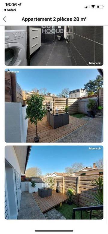Gîte pour 2 personnes, avec terrasse dans Thermes Borda