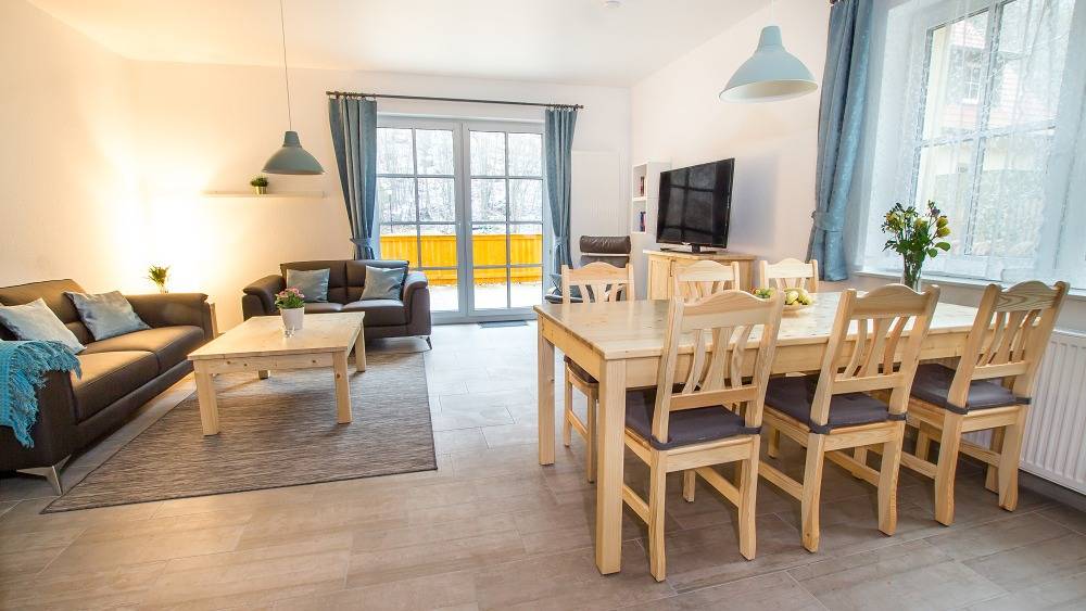 Ferienhäuser Ilsestein Doppelhaus, 100 qm, 3 Schlafzimmer in Ilsenburg, Harzvorland