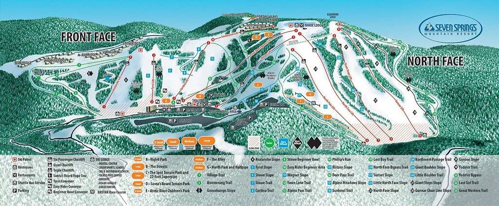Seven Springs Resort Ski-In Ski-Out @ Southwind in Seven Springs, Pennsylvania