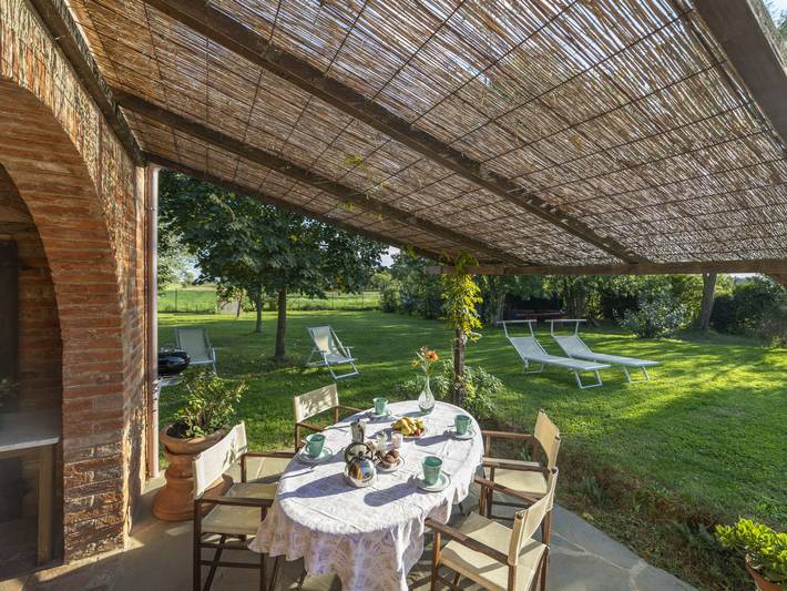 Ferienhaus für 5 Personen, mit Garten und Terrasse sowie Ausblick in der Toskana - 2