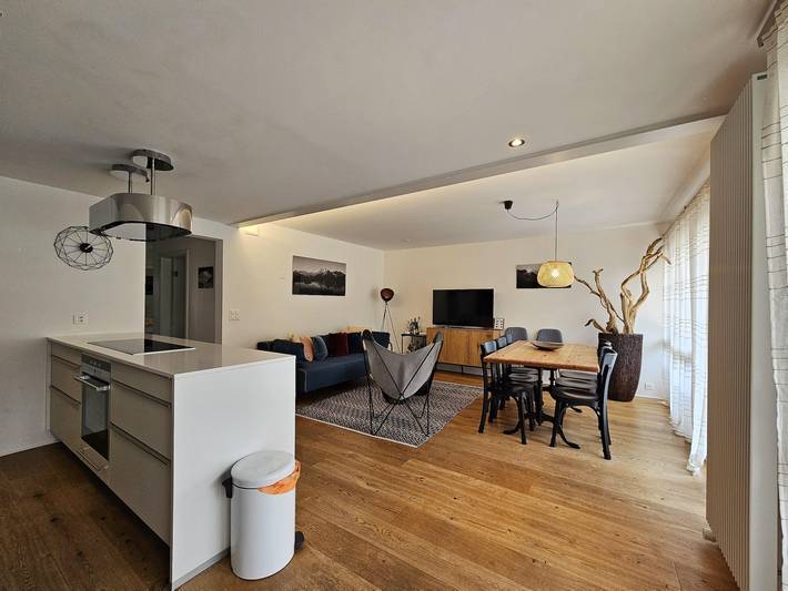 Gîte pour 8 personnes, avec balcon, adapté aux familles à Saas-Fee - 4