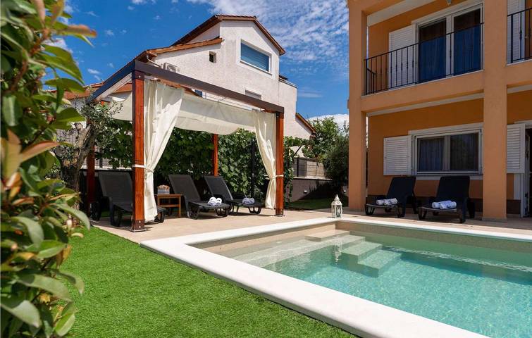 Ferienhaus für 5 Personen, mit Garten