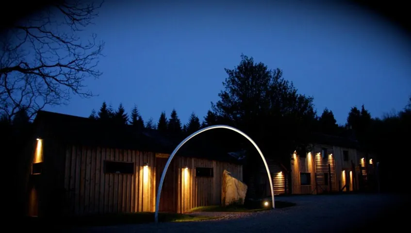 Lodge pour 3 personnes, avec terrasse et jardin - 1