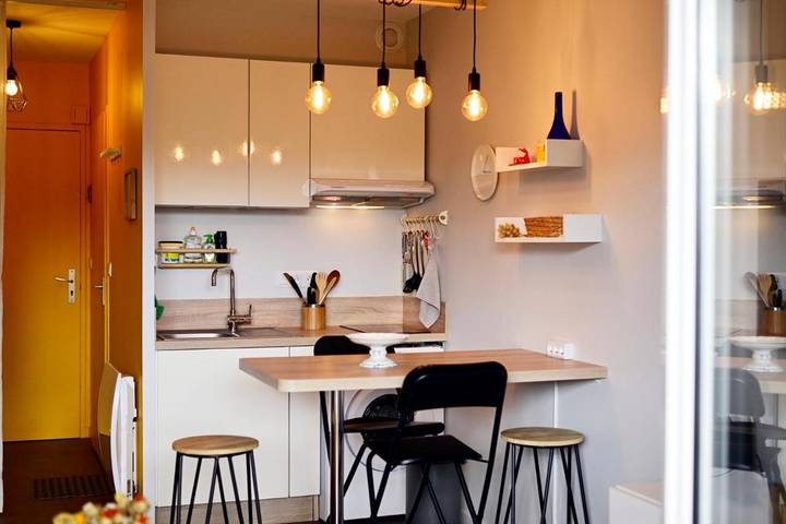 Appartement de vacances pour 4 personnes, avec jardin ainsi que piscine et bassin pour enfant