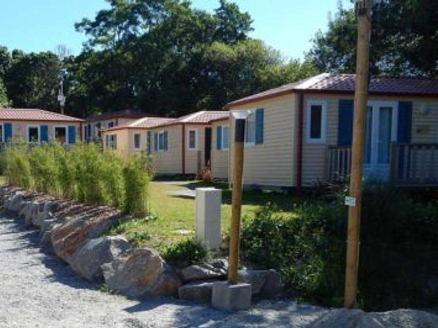 Camping Clos Mer et Nature - Mobilheim 4 personen - Smaragd 2 Schlafzimmer in Saint-Michel-Chef-Chef, Côte de Jade