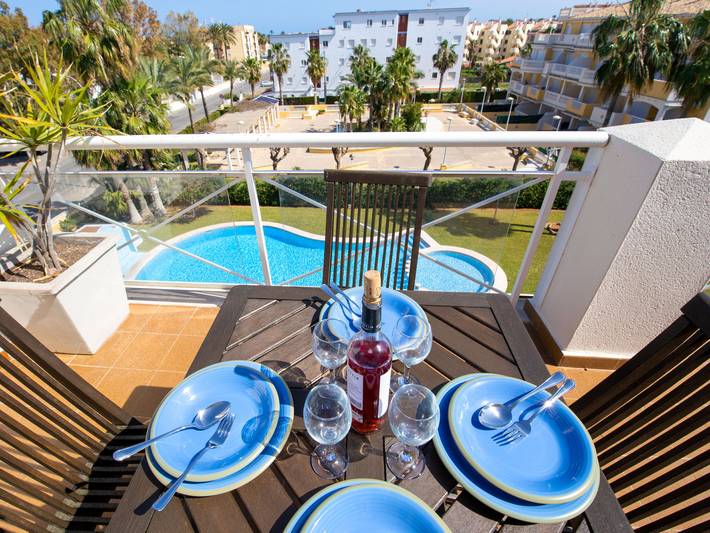 Ferienwohnung für 3 Personen, mit Kinderpool und Garten sowie Terrasse, mit Haustier in Dénia - 3