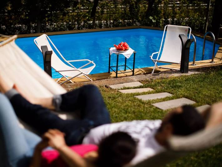 Casa vacanza per 13 persone, con Balcone e Giardino nonché Piscina a Piano di Sorrento