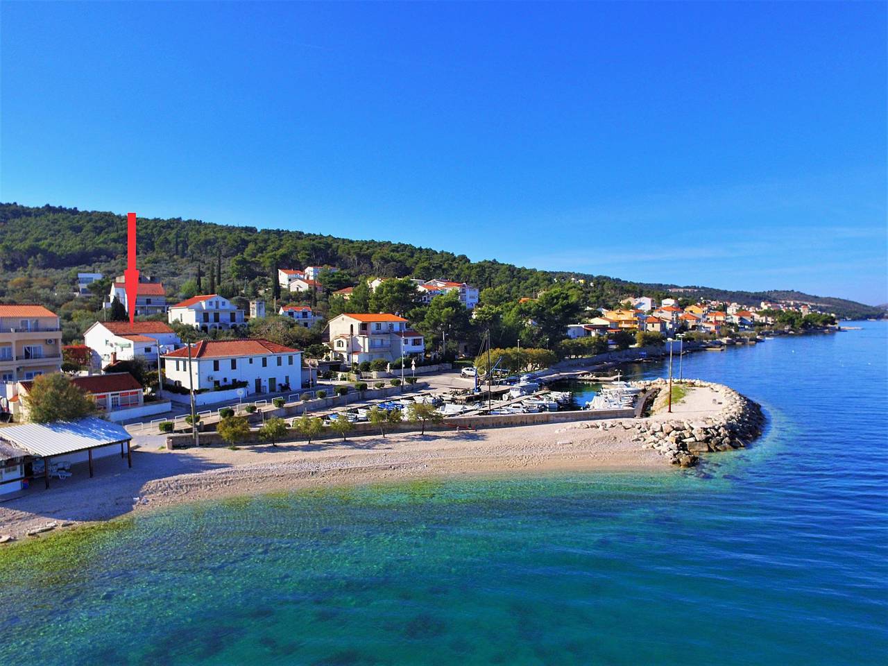 Ganze Wohnung, Klarić in Arbanija, Ciovo