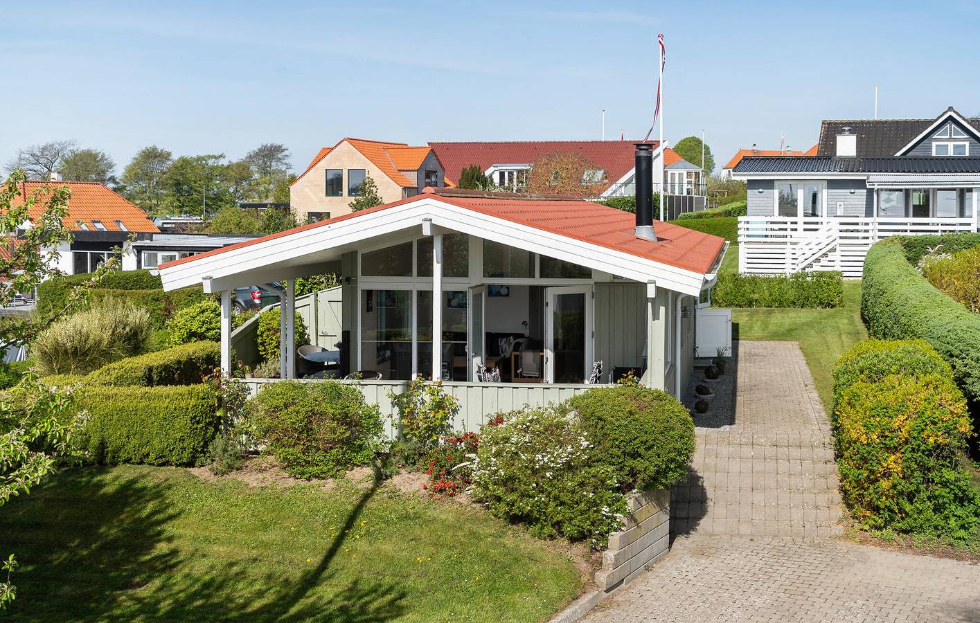 Feriehus for 5 personer med terrasse in Hejlsminde, Lillebælt