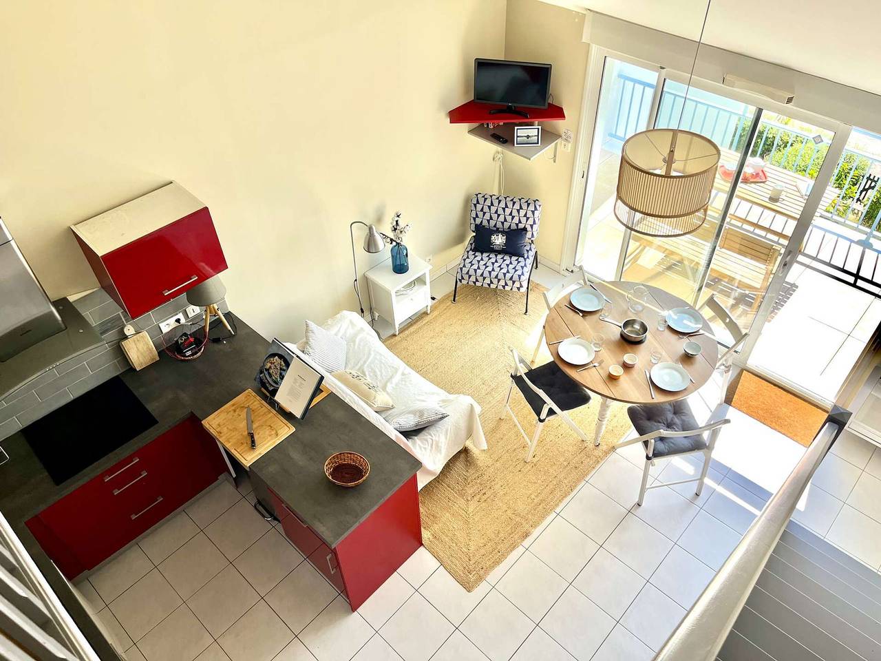 Appartement entier, Étel : Duplex climatisé 2P, proche plage et port in Étel, Côte des Mégalithes