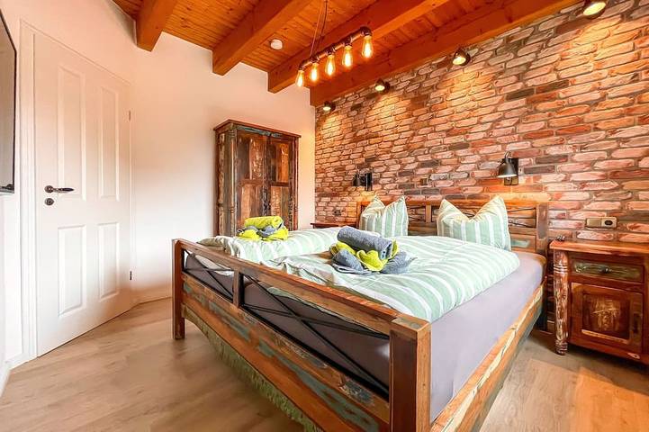 Ferienhaus für 6 Personen, mit Sauna und Garten sowie Terrasse in Hage - 4