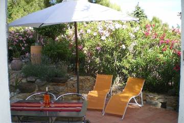Gîte pour 2 personnes, avec terrasse à La Cadière-d'Azur