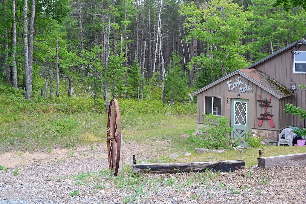 Rustic Foxhole in Obere Halbinsel