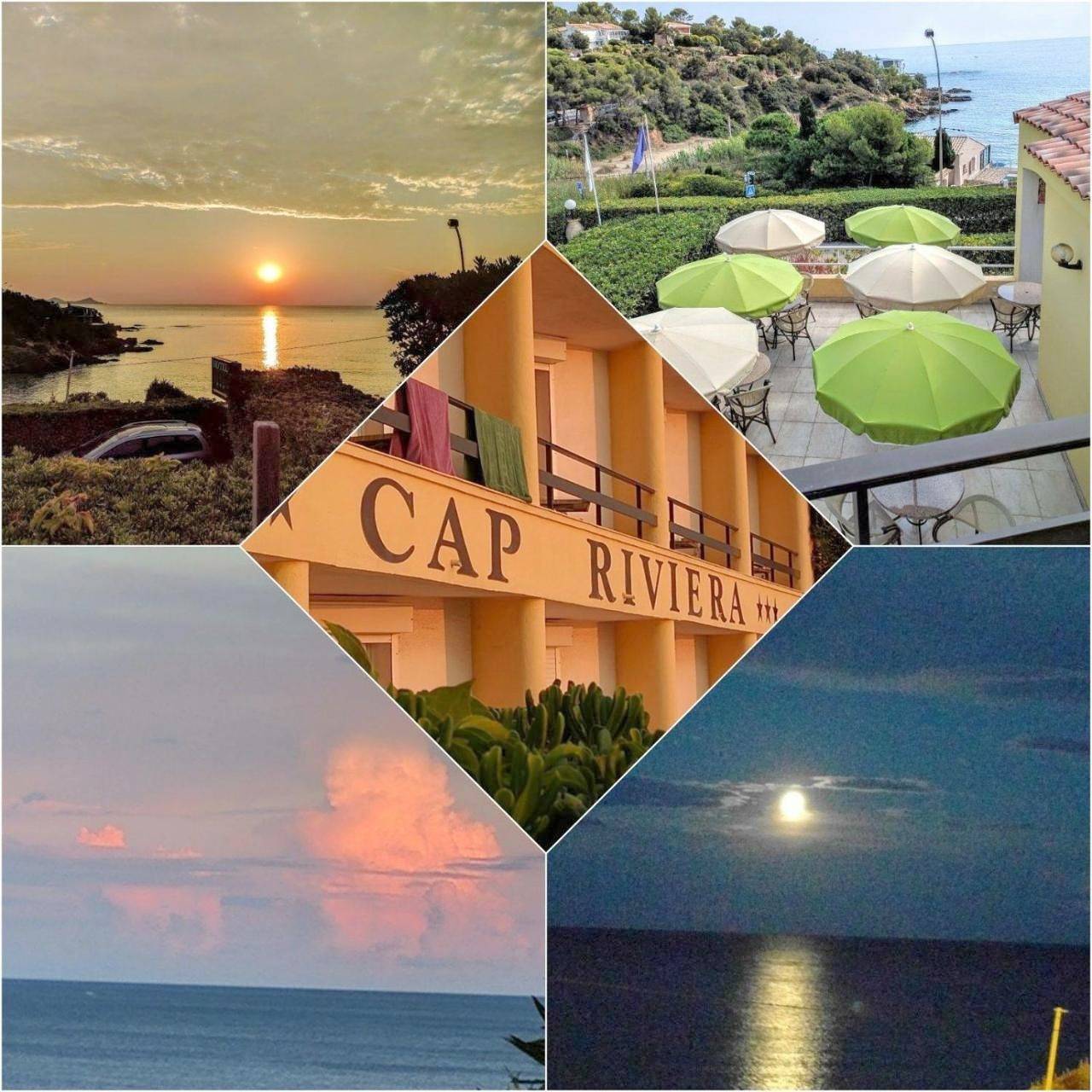 Cap Riviera in Fréjus, Côte méditerranéenne (France)