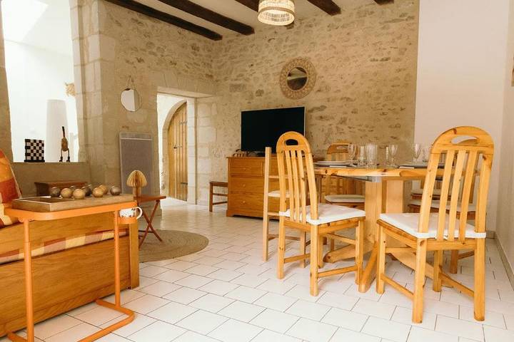 Location de vacances pour 6 personnes, avec terrasse à Montreuil-Bellay - 2
