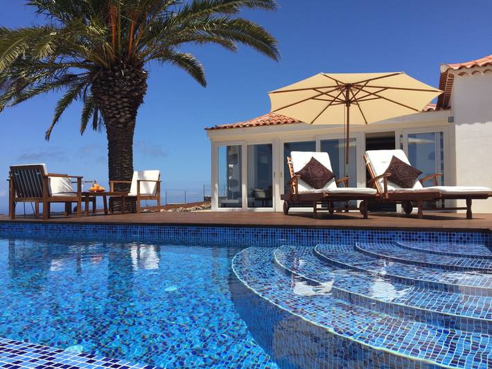 Casa rural para 2 personas, con piscina además de jardín y terraza en Puntagorda - 4