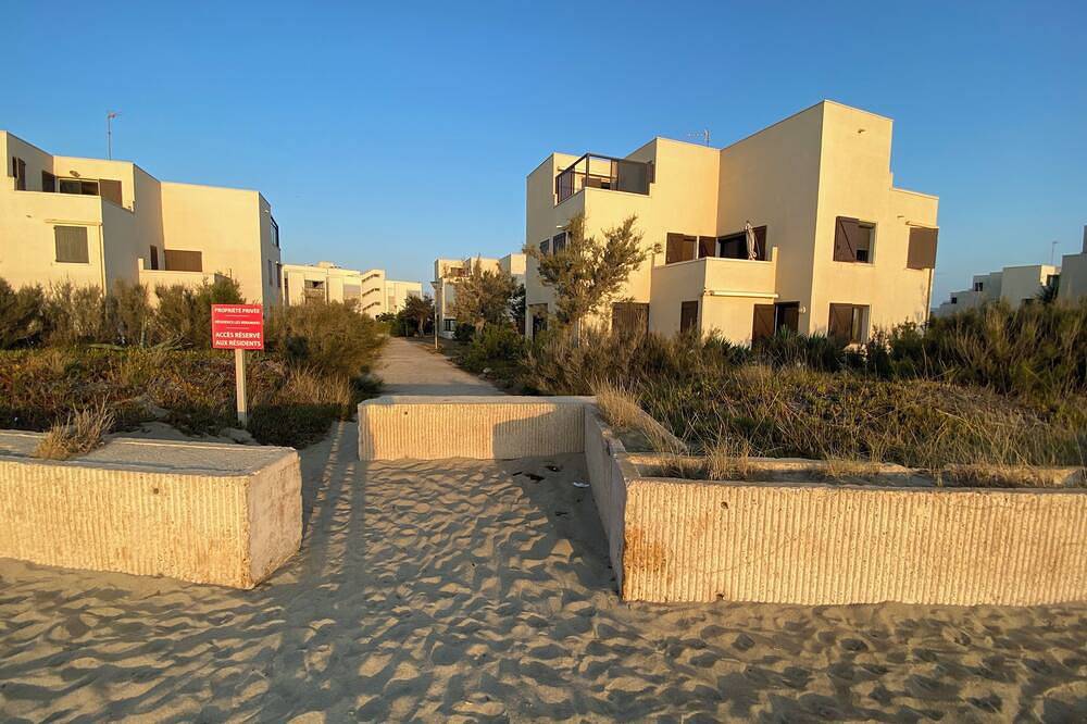 Ganze Wohnung, Les Pieds Dans Leau vue sur mer in Le Barcarès, Côte d'Améthyste