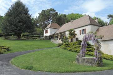 Chambre d’hôte pour 3 personnes, avec vue et jardin, animaux acceptés à Issac